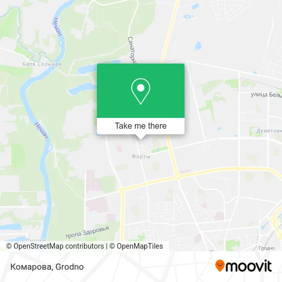 Комарова map