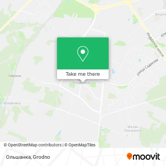 Ольшанка map