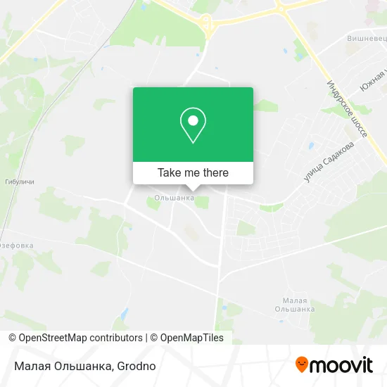 Малая Ольшанка map