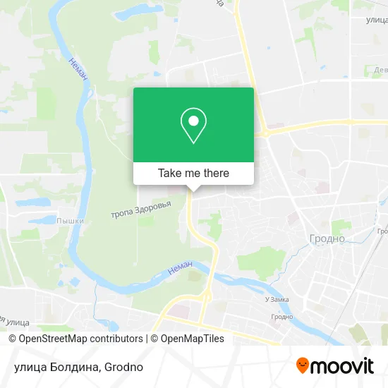 улица Болдина map