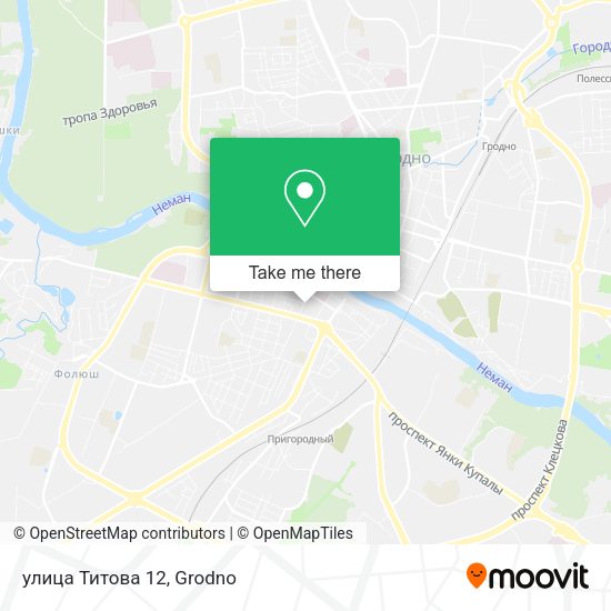 улица Титова 12 map