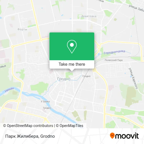 Парк Жилибера map
