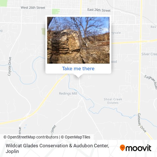 Wildcat Glades Conservation & Audubon Center map