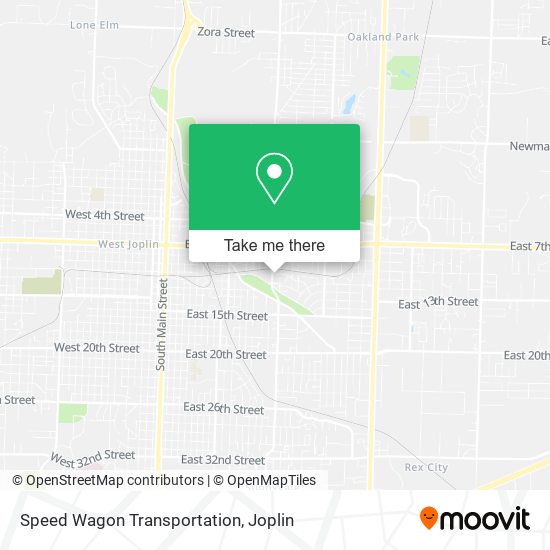 Speed Wagon Transportation map