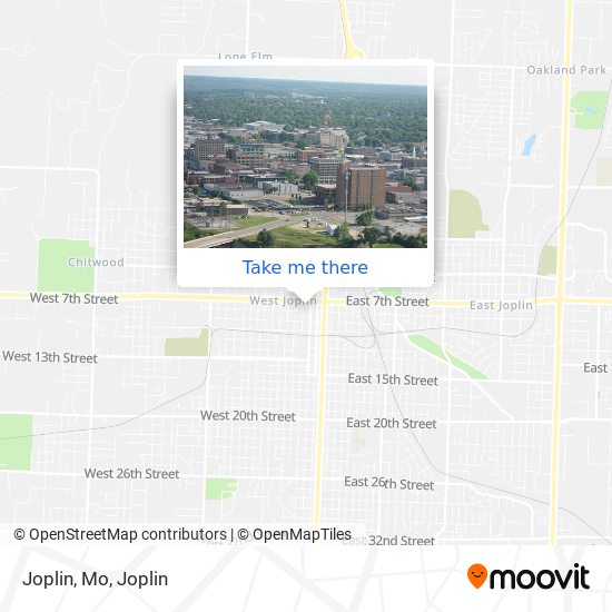 Joplin, Mo map