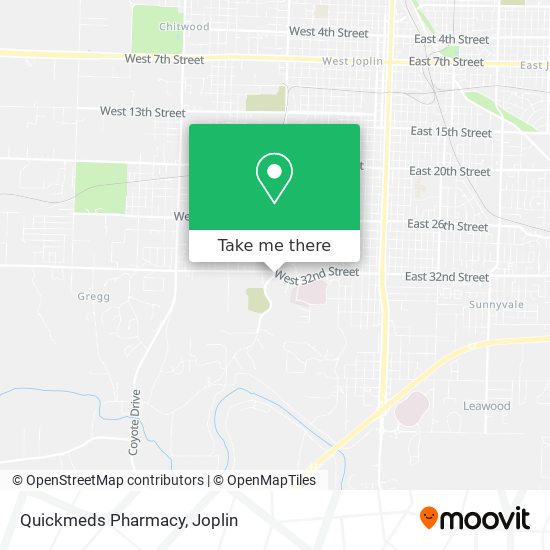 Quickmeds Pharmacy map