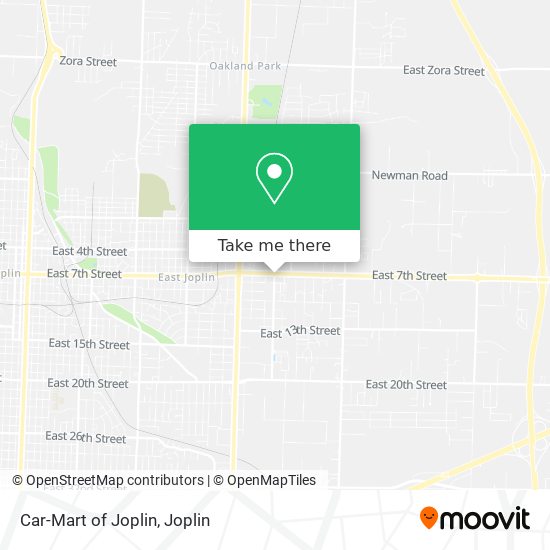Car-Mart of Joplin map