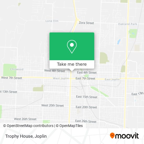 Trophy House map