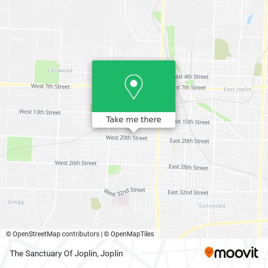 Mapa de The Sanctuary Of Joplin