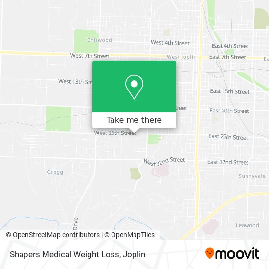 Shapers Medical Weight Loss map