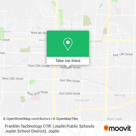 Franklin Technology CTR. (Joplin Public Schools Joplin School District) map