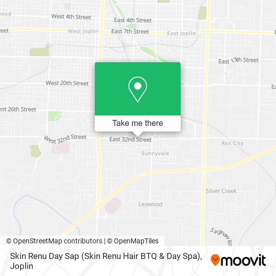 Skin Renu Day Sap (Skin Renu Hair BTQ & Day Spa) map
