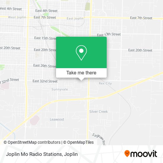 Joplin Mo Radio Stations map