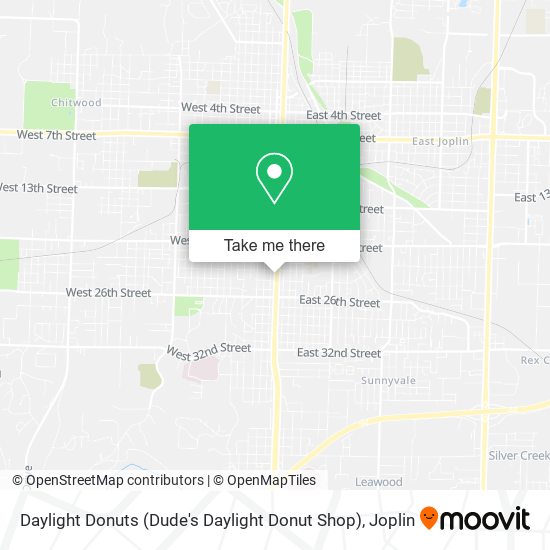 Daylight Donuts (Dude's Daylight Donut Shop) map