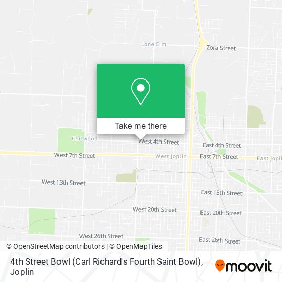 4th Street Bowl (Carl Richard's Fourth Saint Bowl) map