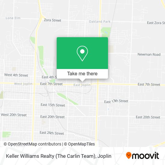 Keller Williams Realty (The Carlin Team) map
