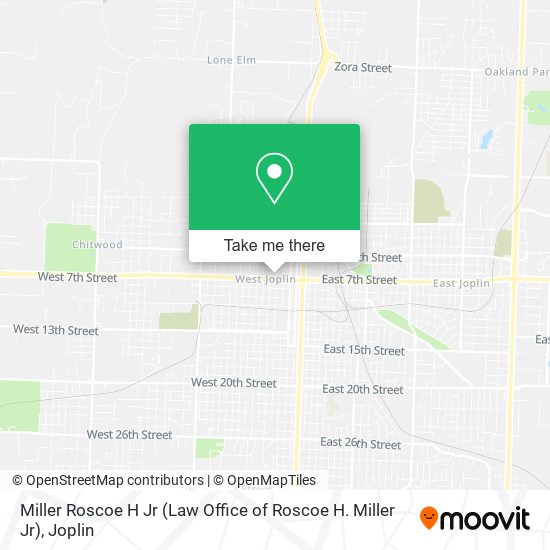 Miller Roscoe H Jr (Law Office of Roscoe H. Miller Jr) map