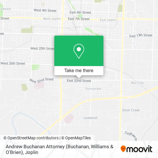 Andrew Buchanan Attorney (Buchanan, Williams & O'Brien) map