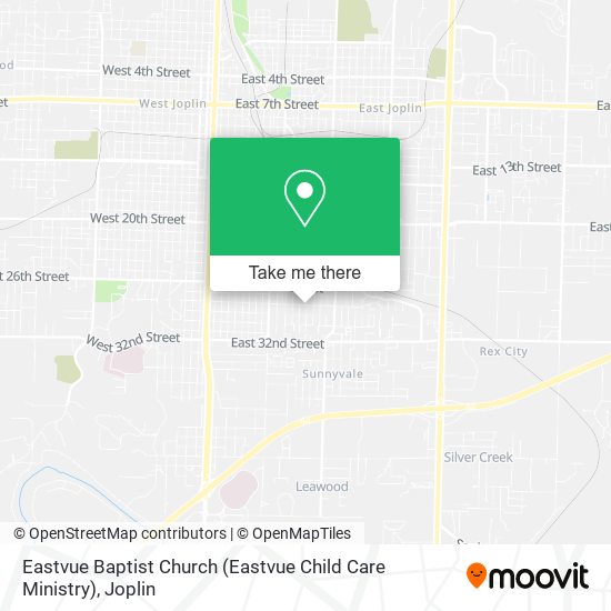 Eastvue Baptist Church (Eastvue Child Care Ministry) map