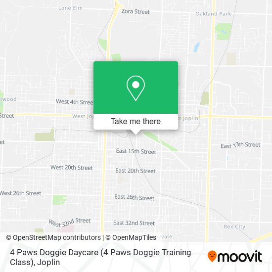 4 Paws Doggie Daycare (4 Paws Doggie Training Class) map