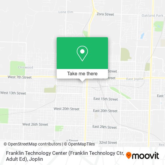Franklin Technology Center (Franklin Technology Ctr, Adult Ed) map