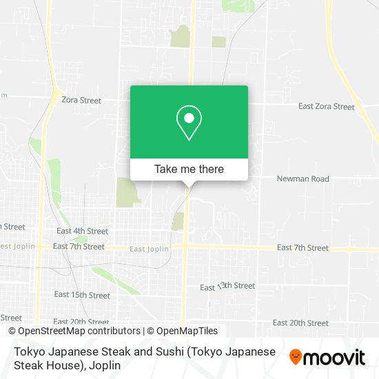 Tokyo Japanese Steak and Sushi (Tokyo Japanese Steak House) map