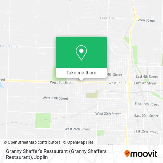 Granny Shaffer's Restaurant (Granny Shaffers Restaurant) map