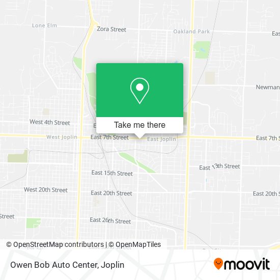 Owen Bob Auto Center map