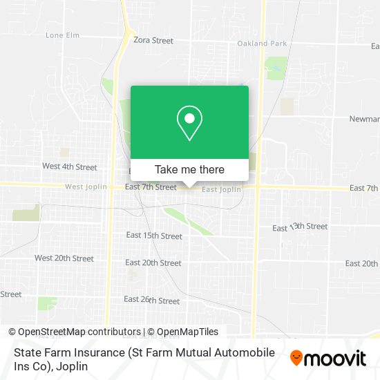 State Farm Insurance (St Farm Mutual Automobile Ins Co) map