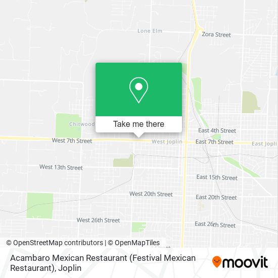 Acambaro Mexican Restaurant (Festival Mexican Restaurant) map