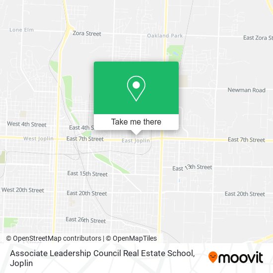 Associate Leadership Council Real Estate School map