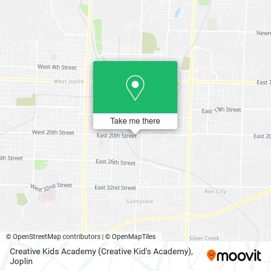Creative Kids Academy (Creative Kid's Academy) map