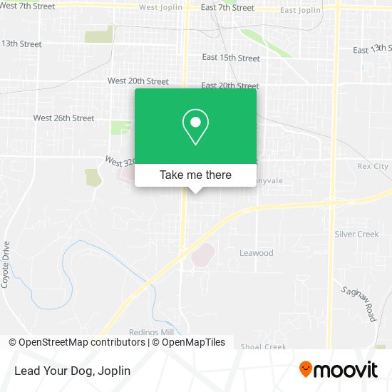 Lead Your Dog map