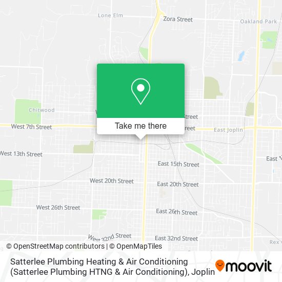 Satterlee Plumbing Heating & Air Conditioning map