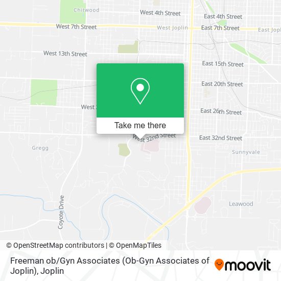 Freeman ob / Gyn Associates (Ob-Gyn Associates of Joplin) map