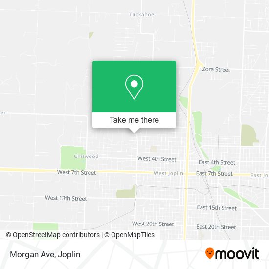 Morgan Ave map