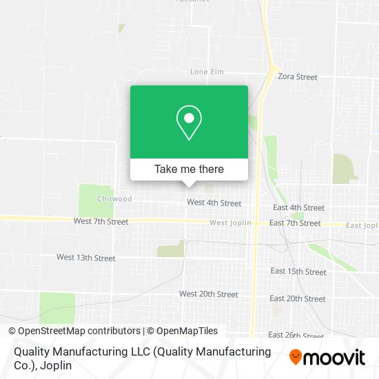 Quality Manufacturing LLC (Quality Manufacturing Co.) map
