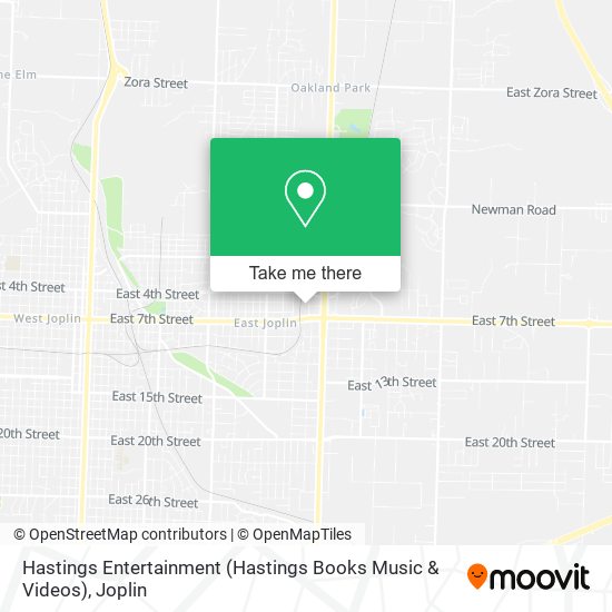 Hastings Entertainment (Hastings Books Music & Videos) map