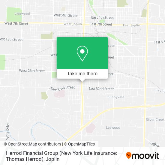 Herrod Financial Group (New York Life Insurance: Thomas Herrod) map