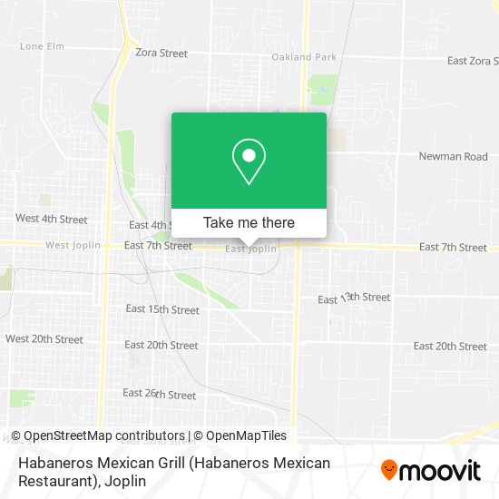 Habaneros Mexican Grill (Habaneros Mexican Restaurant) map