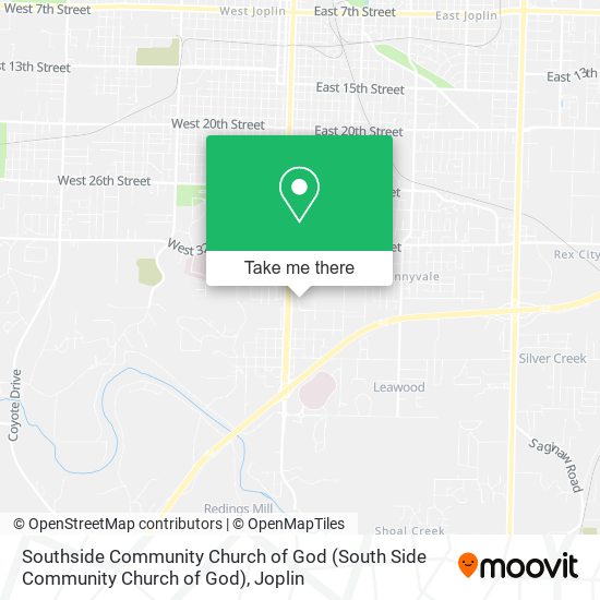 Southside Community Church of God (South Side Community Church of God) map