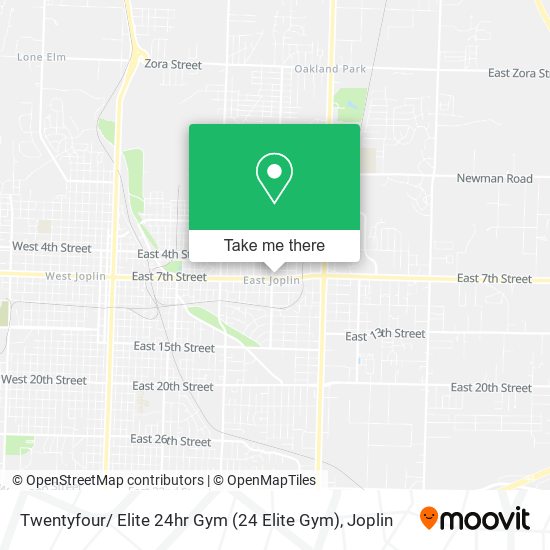 Twentyfour/ Elite 24hr Gym (24 Elite Gym) map