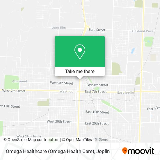 Omega Healthcare (Omega Health Care) map
