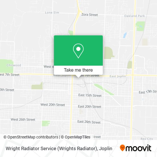 Wright Radiator Service (Wrights Radiator) map
