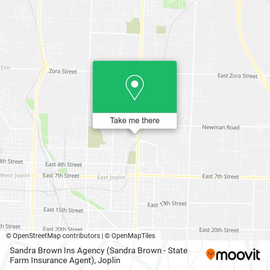 Sandra Brown Ins Agency (Sandra Brown - State Farm Insurance Agent) map