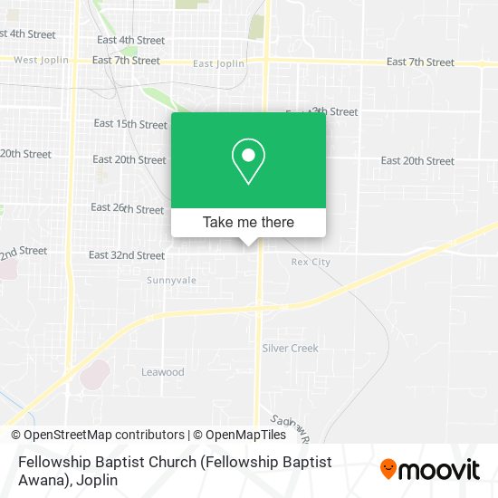 Fellowship Baptist Church (Fellowship Baptist Awana) map