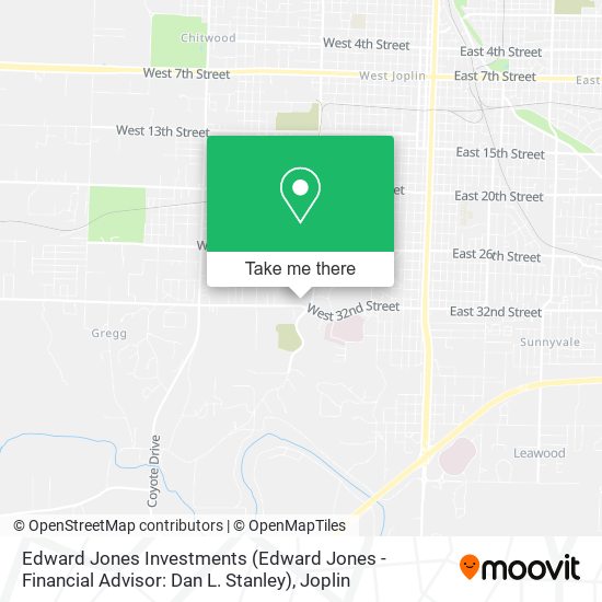 Edward Jones Investments (Edward Jones - Financial Advisor: Dan L. Stanley) map