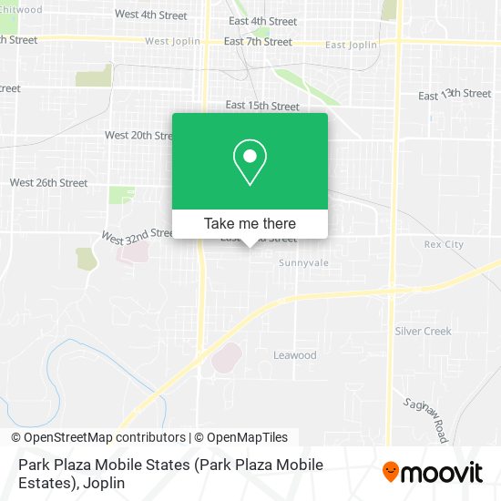Park Plaza Mobile States map