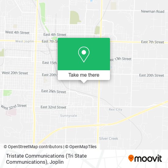 Tristate Communications (Tri State Communications) map