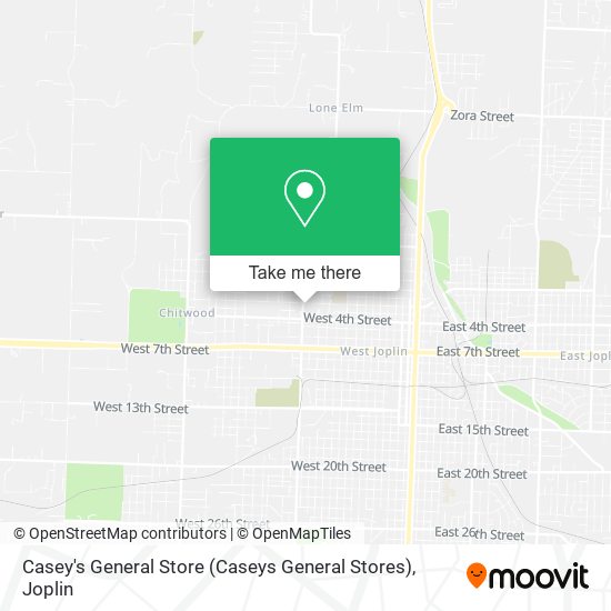 Casey's General Store (Caseys General Stores) map